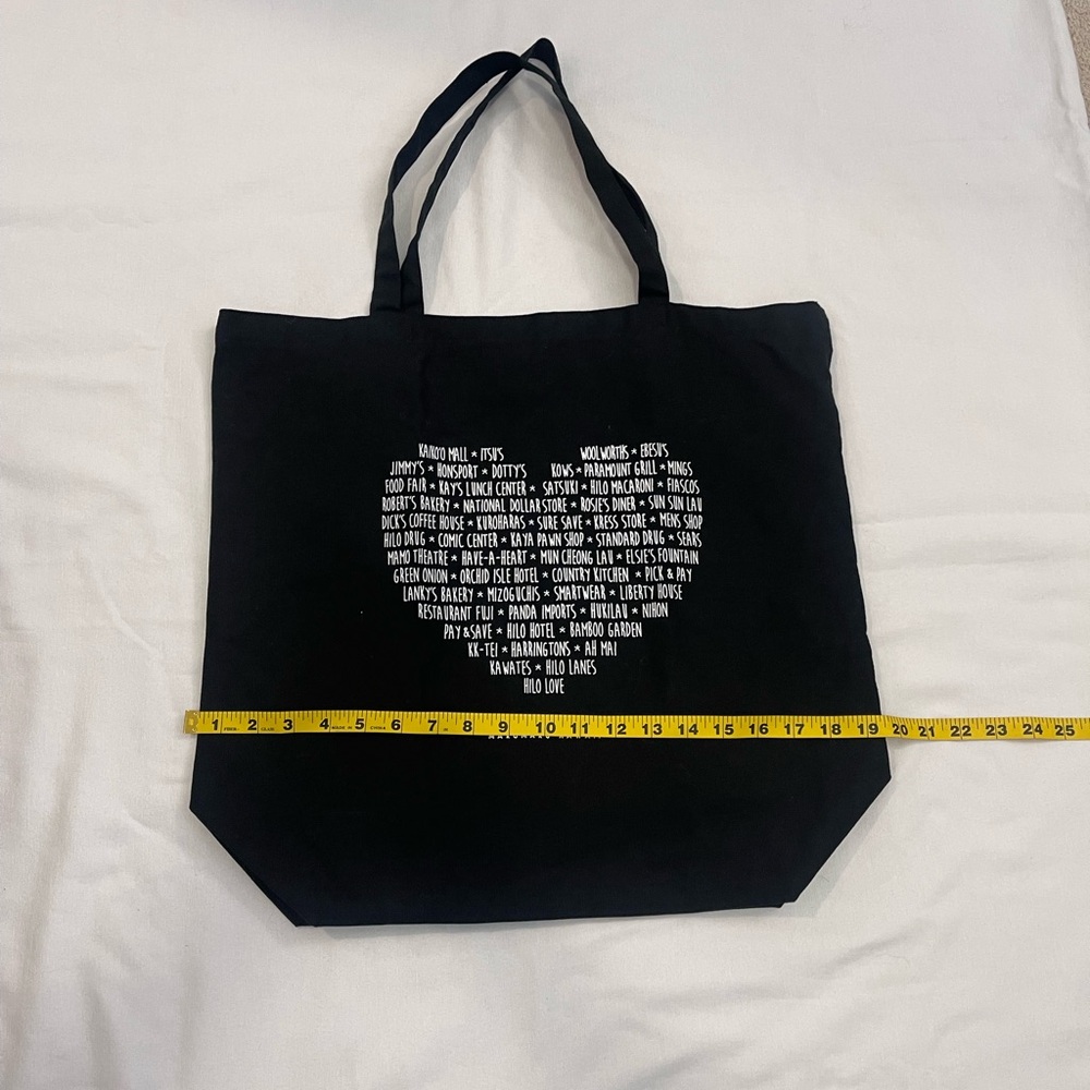 Debco Marumaru Hawaii Black Tote Bag - Picture 9 of 11